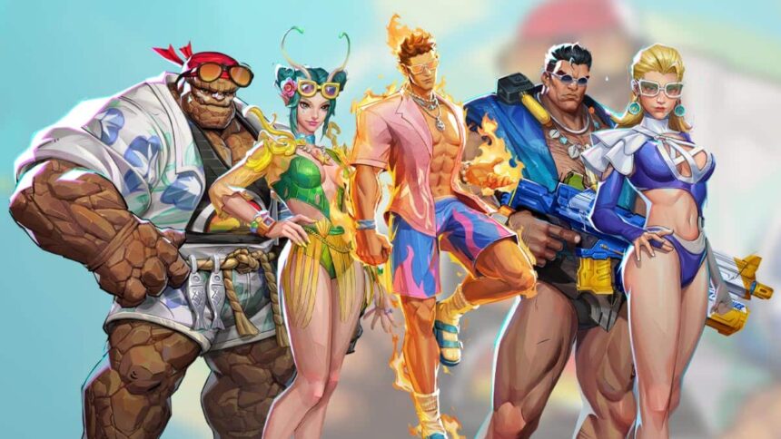 marvel rivals summer skins