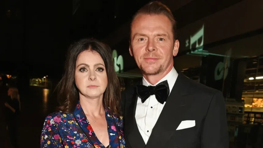 Simon Pegg Wife
