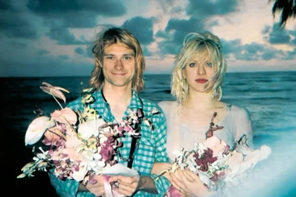 Kurt Cobain and Courtney Love