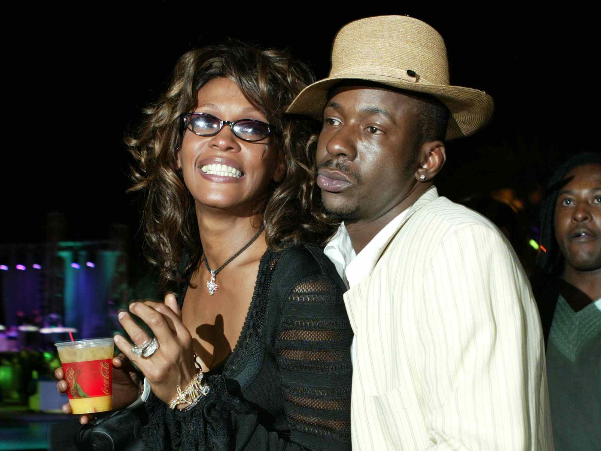 Bobby Brown and Whitney Houston